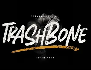 Trashbone font