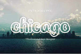 Chicago Script font