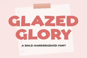 Glazed Glory font