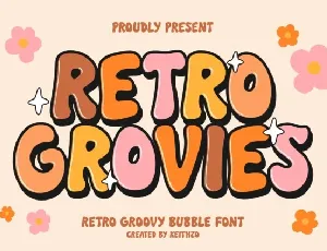 Retro Grovies font