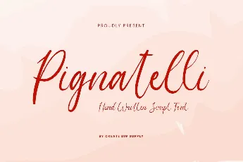 Pignatelli font