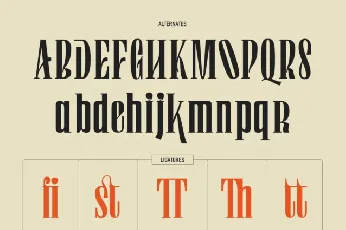 Quietness font