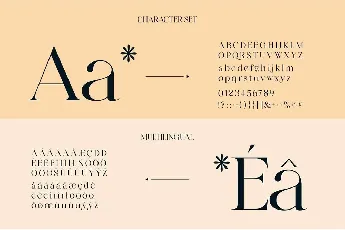 Asterina font