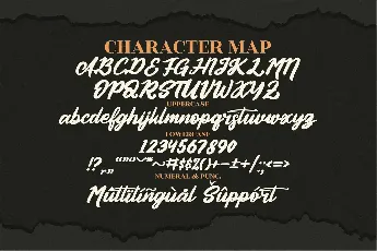 Authentic Calisttera font