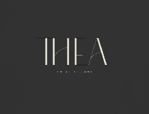 Thea font