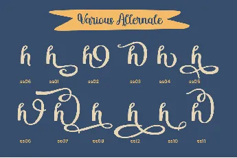 Melisa Angel font