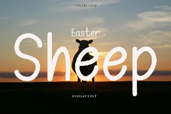 Easter Sheep font