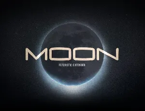 Moon font