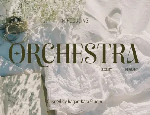 Orchestra font