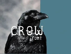 Crow Display font