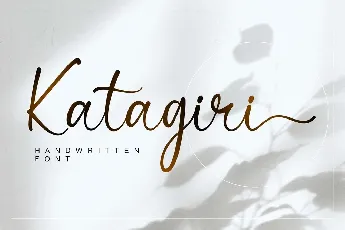 Katagiri font