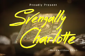 Svengally Charlotte font