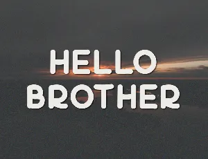 Hello Brother font