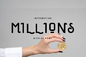 Millions font