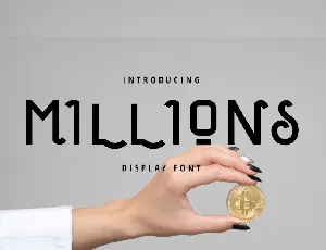 Millions font