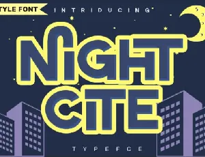 Night Cite font