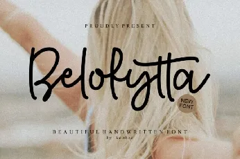 Belofytta Script font