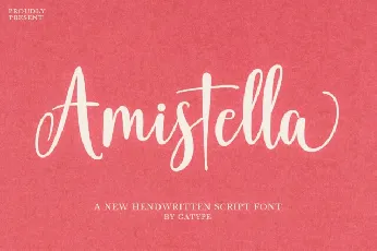 Amistella font