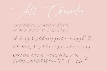 Amantea Script font