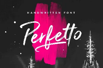 Perfetto Brush Free Download font