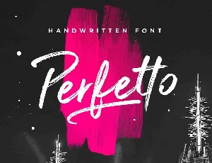 Perfetto Brush Free Download font