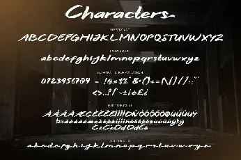 Hitam Bold Free font