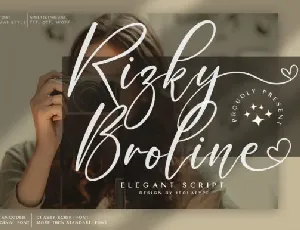 Rizky Broline font