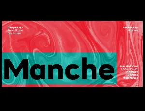 Manche Demo font