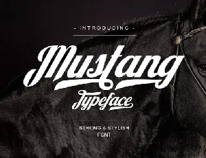 Mustang Script Free Download font