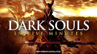 Dark Souls font