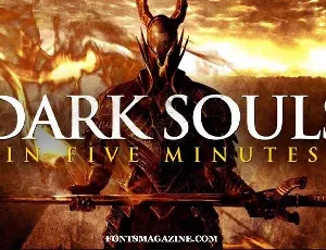 Dark Souls font