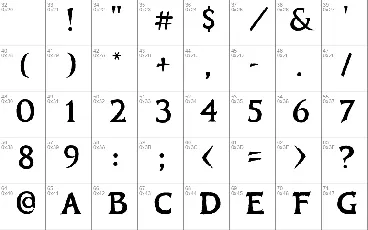 TorukSC font