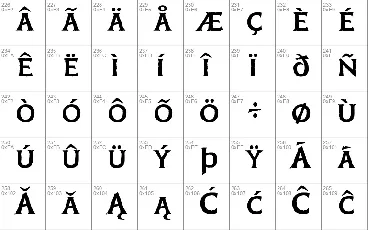 TorukSC font