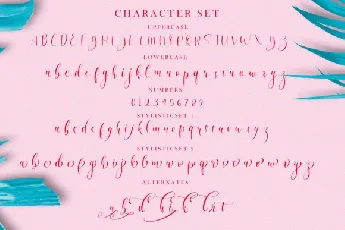 Angelina Calligraphy font