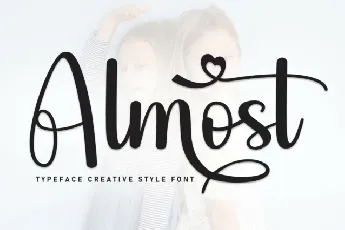 Almost Script font