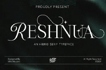 Reshnua font