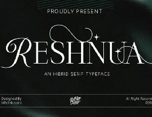 Reshnua font