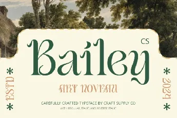 CS Bailey font