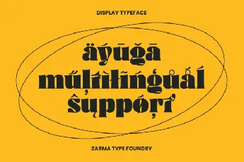 Ayuga Typeface font