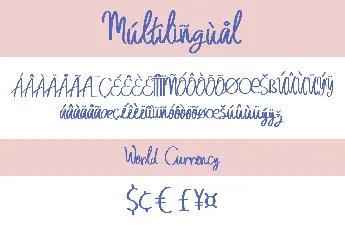 Malino Candy font