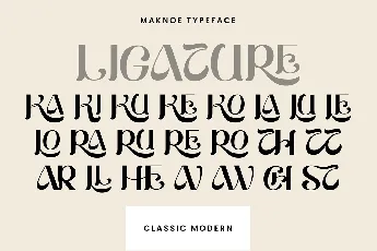 Maknoe font