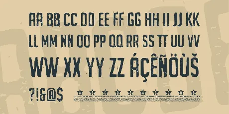 URGH TYPE PERSONAL USE font