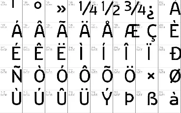 Nikodecs font