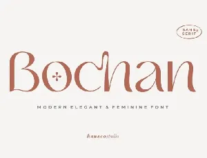 Bochan font