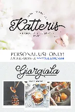 Katteris – Monoline Calligraphy font