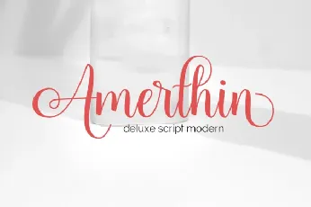 Amerthin font