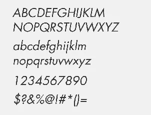 Futura Free Alternatives font