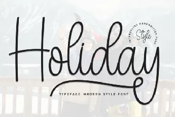 Holiday Script Typeface font