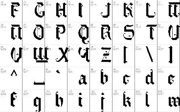 Battom Glory font