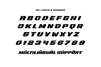 Crows Driven font